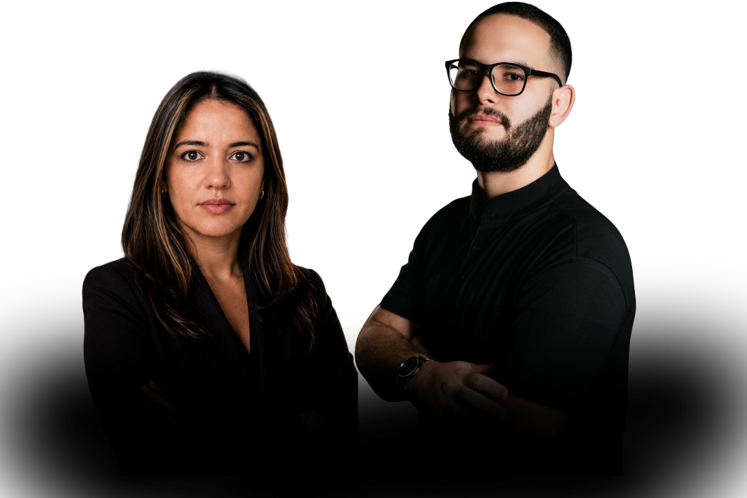 Juliana Alves e Renan Diniz, fundadores do MKT Sob Controle